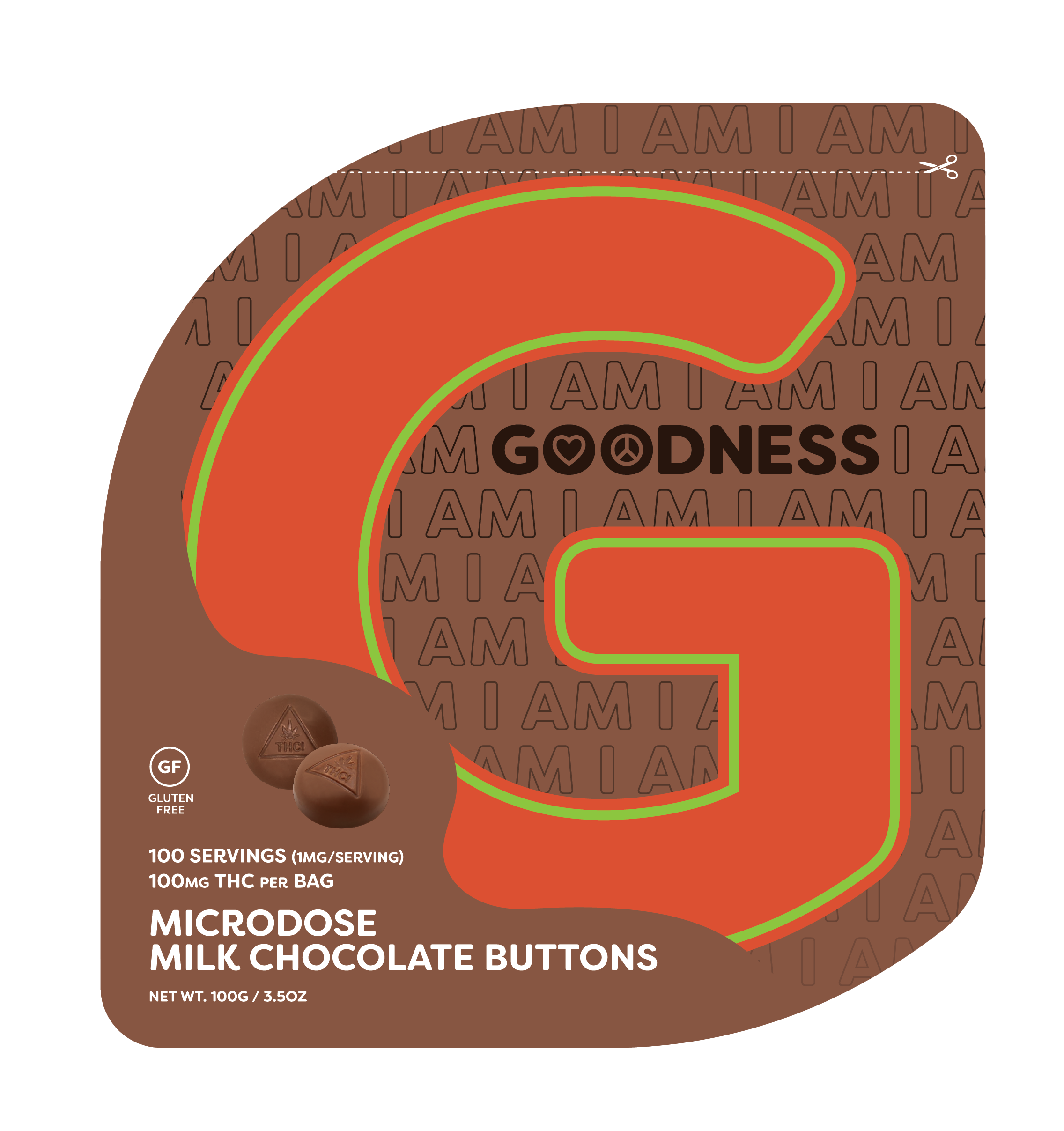 Milk Chocolate Microdose Buttons